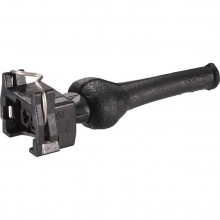 Mating connectors for directional valves with connector "C4" and "C4Z" (AMP Junior-Timer), litz wire outer diameter 2.2 mm to 3.0 mm 2P JUNIOR D2 2