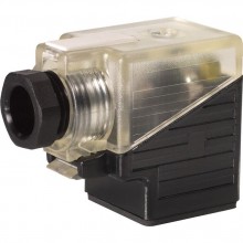 Mating connectors for mechanical pressure switches with connector “K14”, with indicator lights at connections 2 and 3 4P Z15L