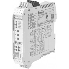 Valve amplifier for proportional valves, without electrical position feedback; Maximum current limitation 1.5 A VT-MSPA2…1A5
