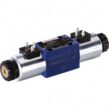 Directional spool valves, direct operated, with solenoid actuation WE 6...E