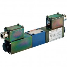 Directional spool valves, direct operated, with solenoid actuation WE 6 …XH