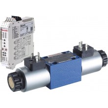 4/2 and 4/3 proportional directional valves, direct operated, without electrical position feedback, without integrated electronics (OBE) 4WRA