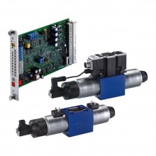 4/2 and 4/3 proportional directional valves, direct operated, wit electrical position feedback, without integrated electronics (OBE) 4WRE