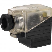 Mating connectors for valves with connector “K4”, with indicator light 3P Z55L