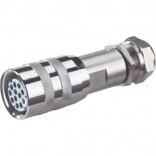 Mating connectors for valves with round connector, 11-pole + PE 12P N11