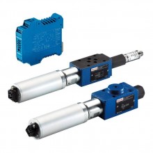 Proportional pressure reducing valve, pilot-operated, with DC motor actuation ZDRS
