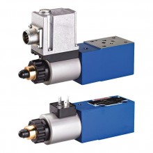 Proportional pressure relief valve, pilot-operated, with integrated electronics (OBE) and position feedback DBEBE6X