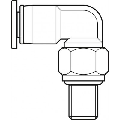 Elbow plug-in connections, rotatable for Roller Rail Systems R3417 07. 09 Elbow plug-in connections, rotatable for Roller Rail Systems R3417 07. 09