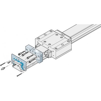 End cap set with front seals for Roller Rail Systems R1810 .9. .. End cap set with front seals for Roller Rail Systems R1810 .9. ..