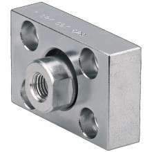 Flexible coupling with mounting plate