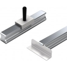 Cover strip mounting kit for Ball Rail Systems