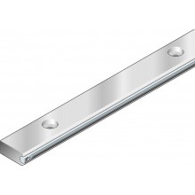 Flat Half-Rail Cam Roller Guide Rails f. single/double Bear. Run. Bl. R1926