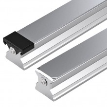 Standard roller guide rails SNS, with cover strip and protective caps R1805 .6. ..